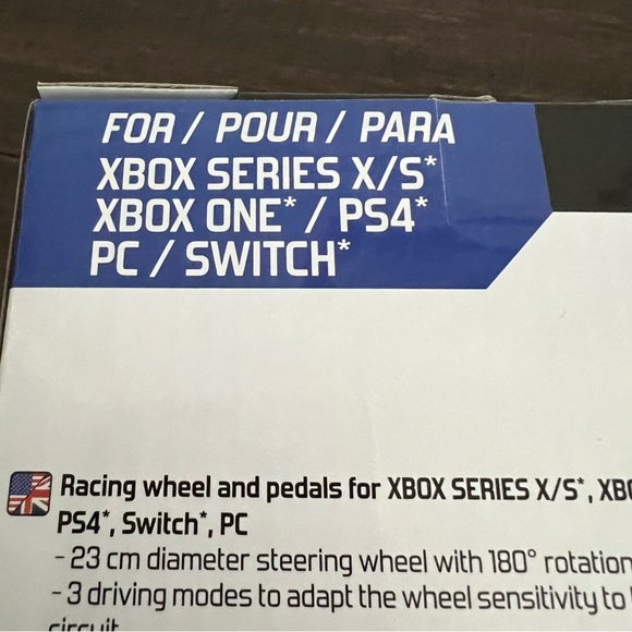 Superdrive SV450 racing steering wheel with Pedals and Shifters - Picture 5 of 6